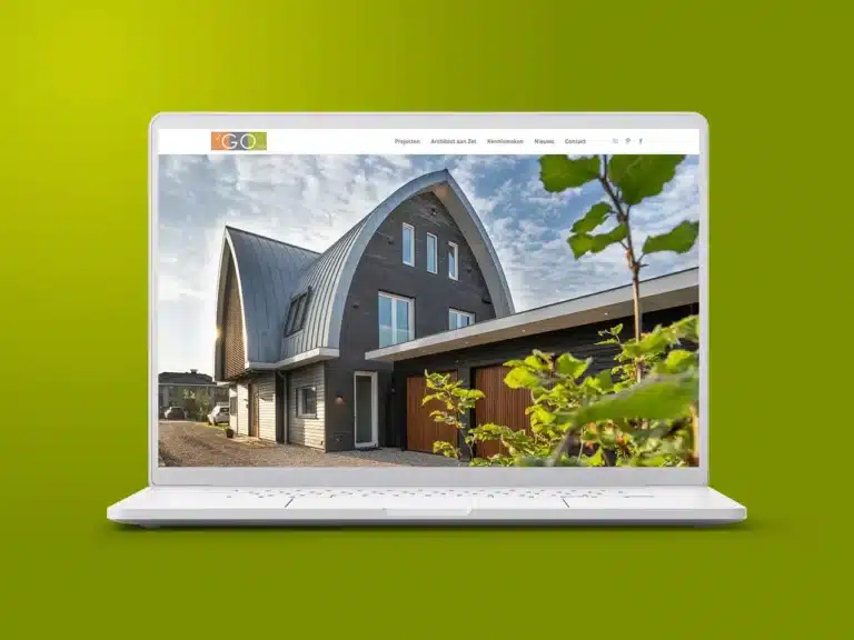 wordpress website voor architect2go door aad wagner van aadwork uit bink36 den haag