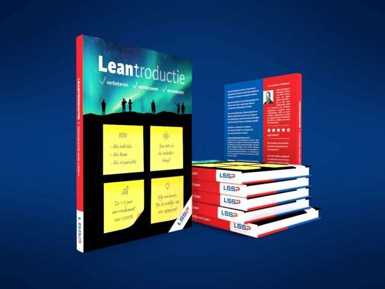 Boek laten maken zoals dit boek ontwerp van Lean Six Sigma Partners door Aadwork uit BINK36 in Den Haag