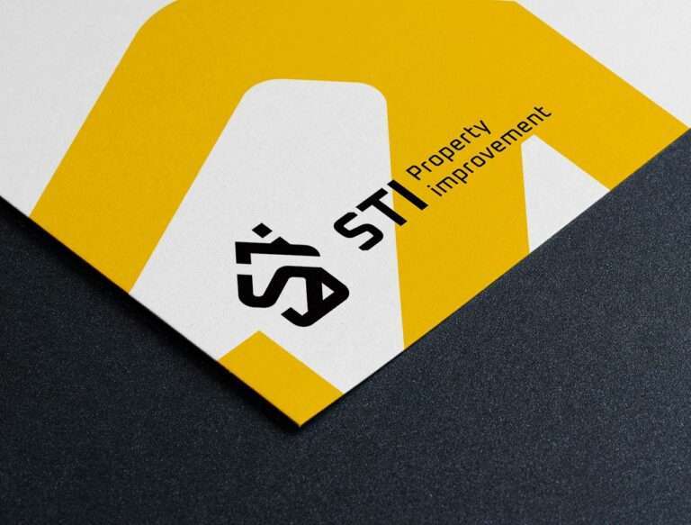 Logo ontwerp en huisstijl voor STI Property Improvement door Aadwork uit BINK36 Den Haag