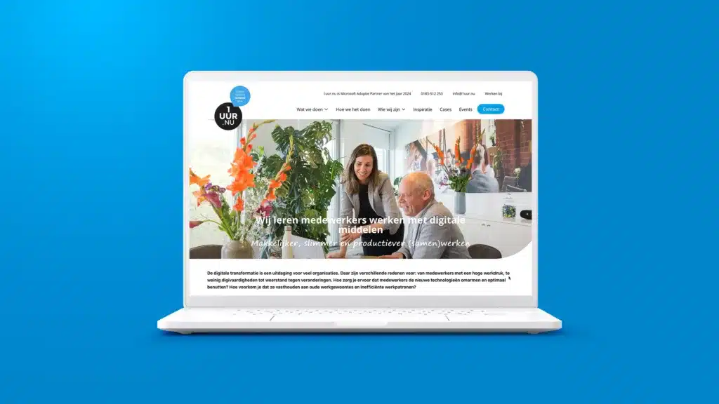 Website laten maken zoals 1uur nu door Aadwork uit BINK36 Den Haag