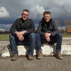 Grafisch ontwerp voor het artwork van de cd release van Jan Vink en Jerry Kleisen door Aadwork uit BINK36 Den Haag