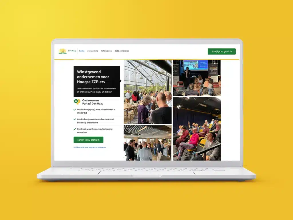 website laten maken zoals gemeente den haag door aad wagner van aadwork uit bink36 in den haag