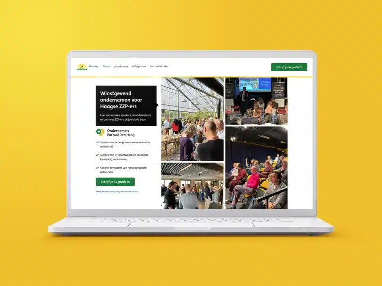 website laten maken zoals gemeente den haag door aad wagner van aadwork uit bink36 in den haag