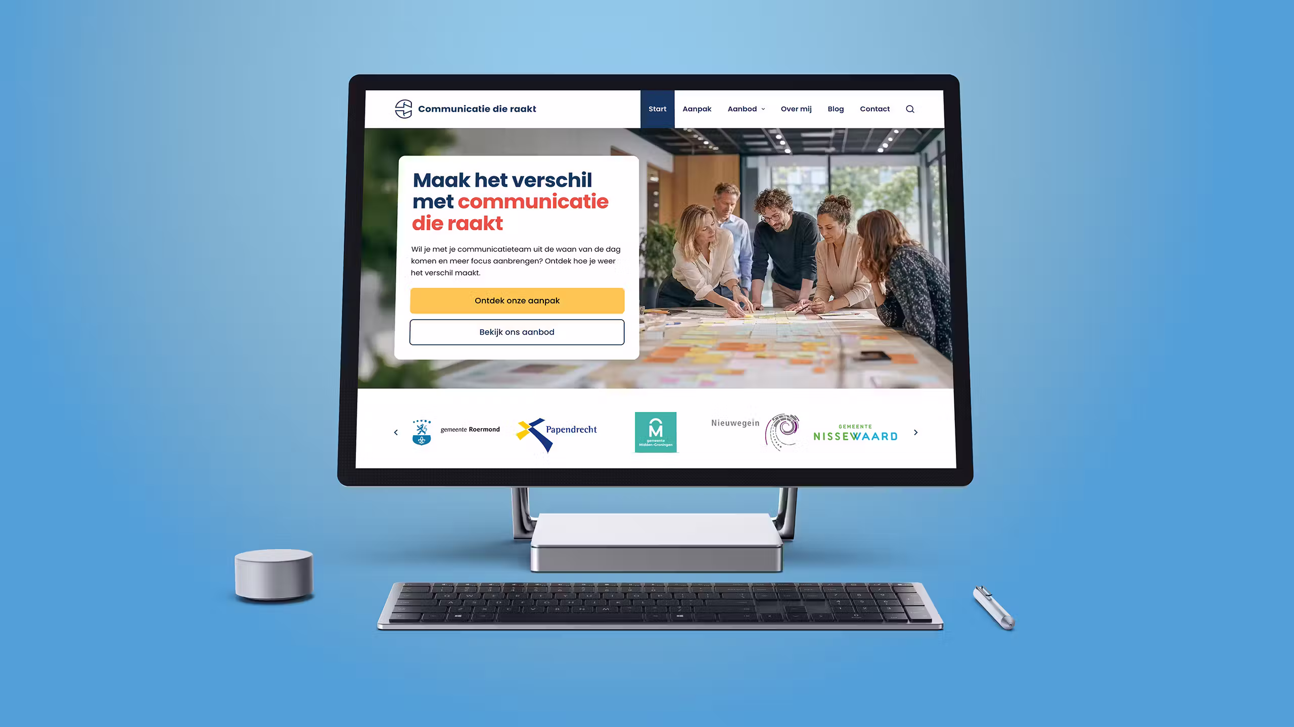 wordpress website ontwerp communicatie die raakt