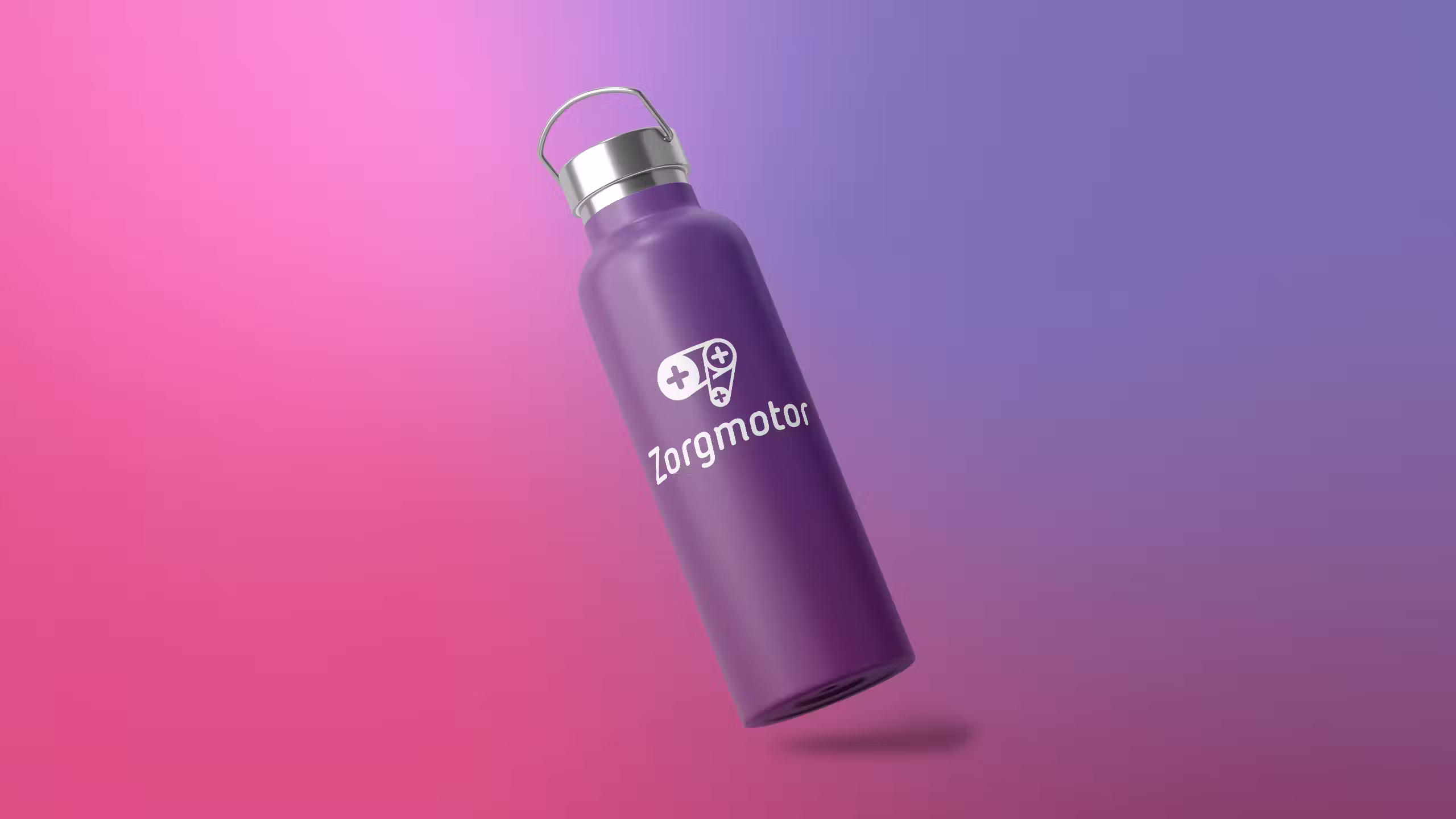 zorgmotor huisstijl ontwerp drinkfles