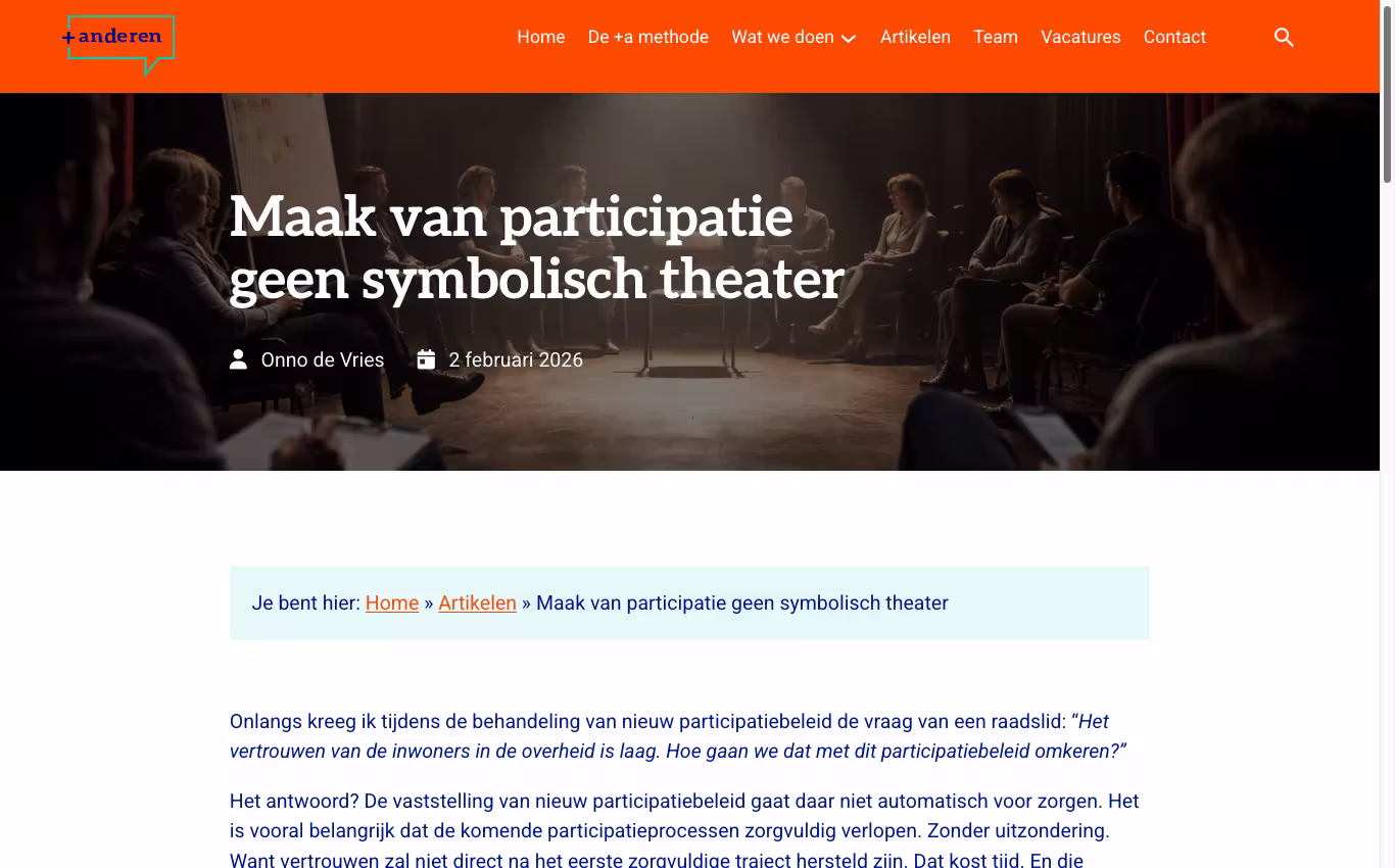 +anderen website blog bericht