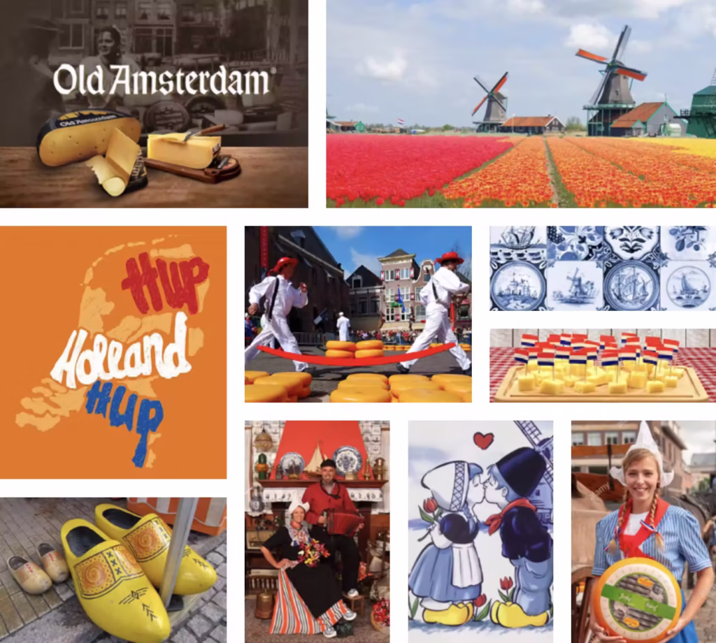 logo concepten obv een moodboard